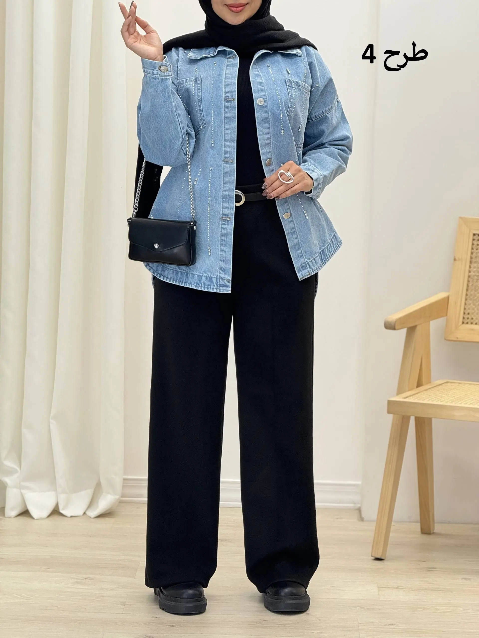 3927-شومیز وارداتی نگینی